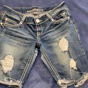 Almost Famous size 11 Jean short